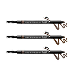 Precision Eyebrow Pencil – Define, Shape & Fill with Built-In Brow Comb - LOLA Make Up
