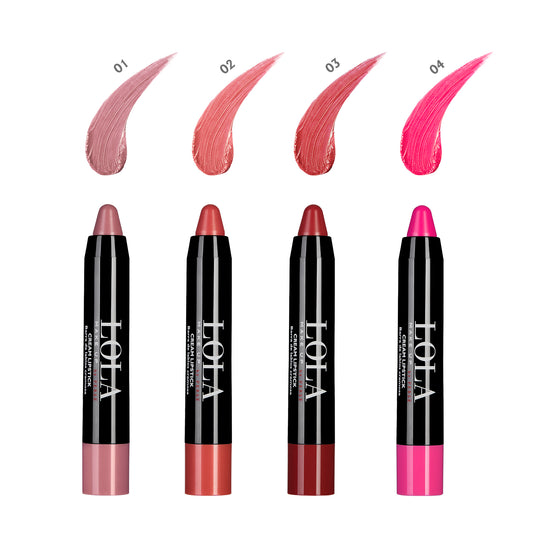CHUBBY CREAM LIPSTICK - LOLA Make Up